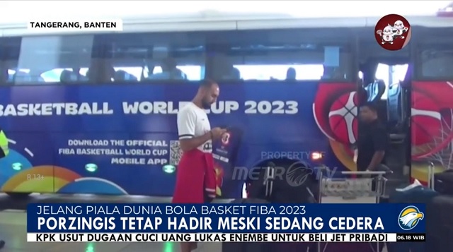 Tim Spanyol, Latvia, dan Lebanon Tiba di Indonesia jelang Laga FIBA World Cup 2023