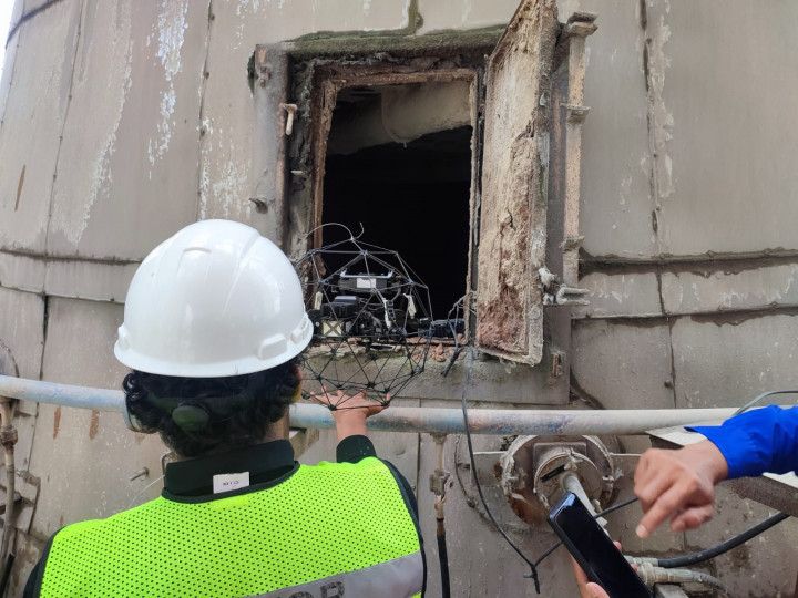 Inspeksi Boiler Pakai Teknologi Drone, Caranya?