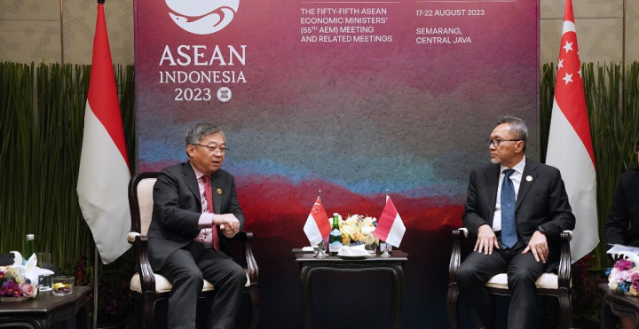 Indonesia-Singapura Sepakat Bentuk Kelompok Kerja Guna Dorong Kinerja Perdagangan