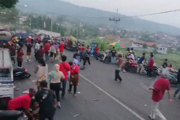 Karnaval di Pacet Mojokerto Berakhir Tragis, 2 Orang Tewas Ditabrak Truk