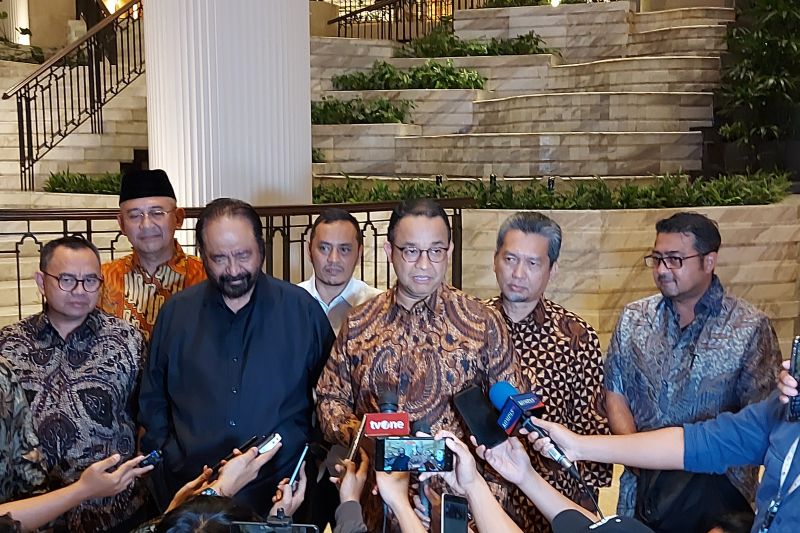 Anies Bertemu Surya Paloh Bahas Perkembangan Koalisi