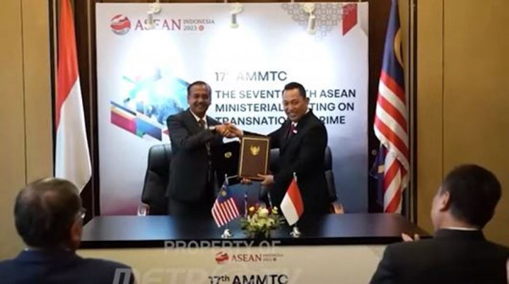 Kapolri Sepakati Kerja Sama dengan 6 Negara ASEAN Tangani Kejahatan Transnasional