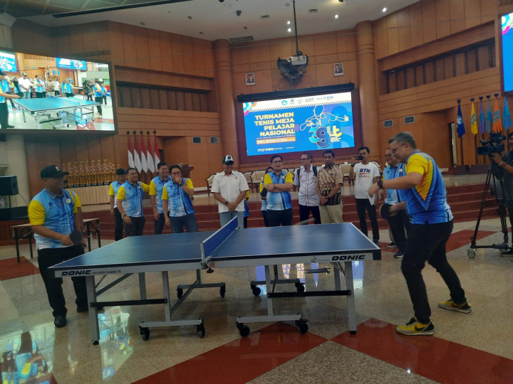 Selalu Dinantikan, Turnamen Tenis Meja Pelajar Piala Rektor UT Kembali Digelar
