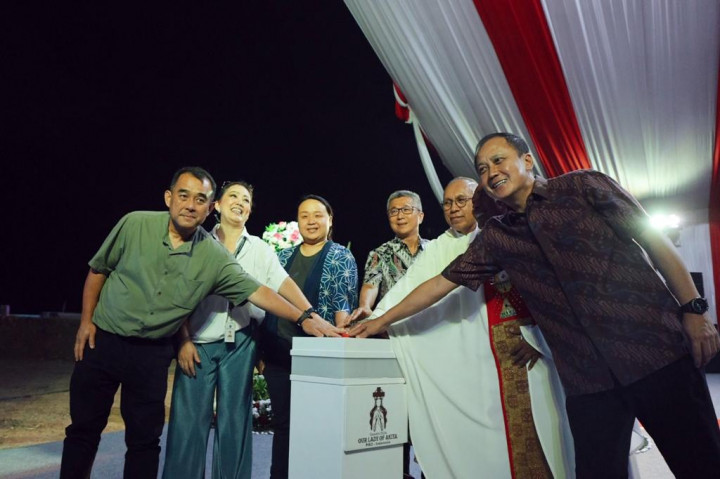 Taman Doa Our Lady of Akita PIK2 Mulai Dibangun
