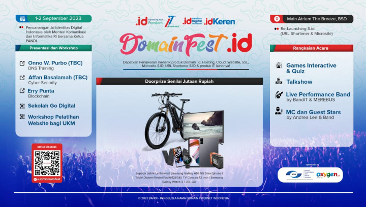 PANDI Gelar DomainFest .id, Komitmen Majukan Industri Domain