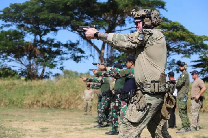 Pasukan Elit TNI dan Amerika Gelar Latihan Bersama
