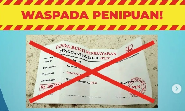 Awas Penipuan! PLN Klaim Tak Ada Program Penggantian Nomor ID