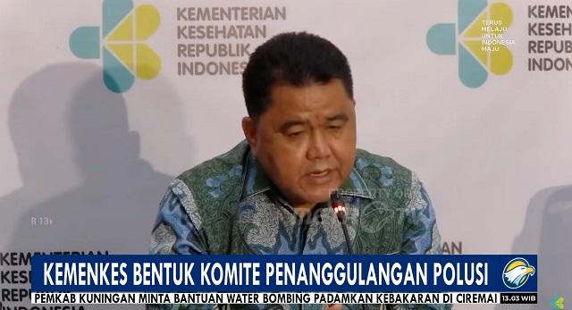 Kasus ISPA Jabodetabek Tembus 200 Ribu per Bulan, Kemenkes Bentuk Komite Khusus