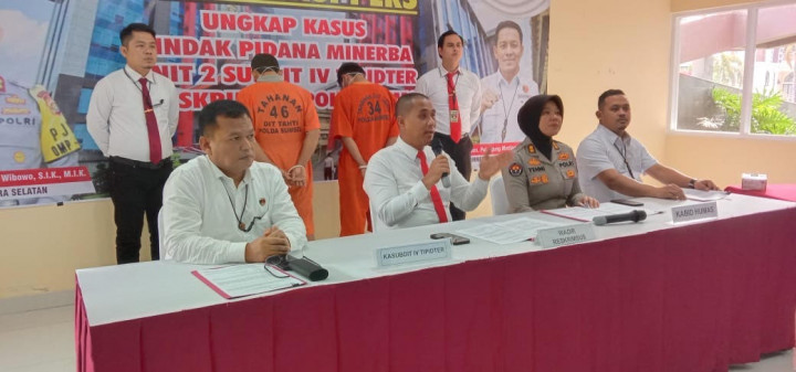 Polda Sumsel Gagalkan Peredaran 30 Ton Batu Bara Ilegal