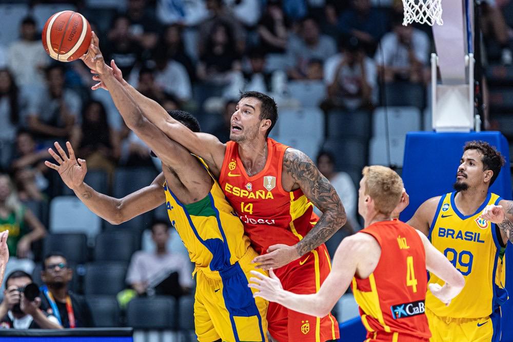 Beating Brazil, Spain continues to qualify for FIBA ​​Basketball World Cup 2023 Second Round