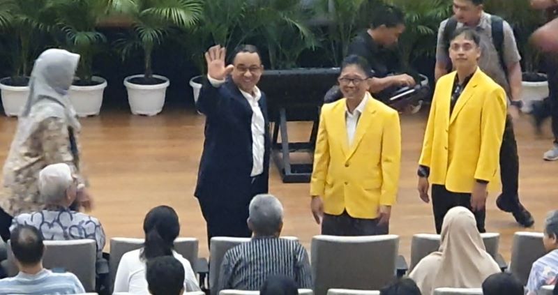 Anies Penuhi Undangan Kuliah Kebangsaan dari FISIP UI