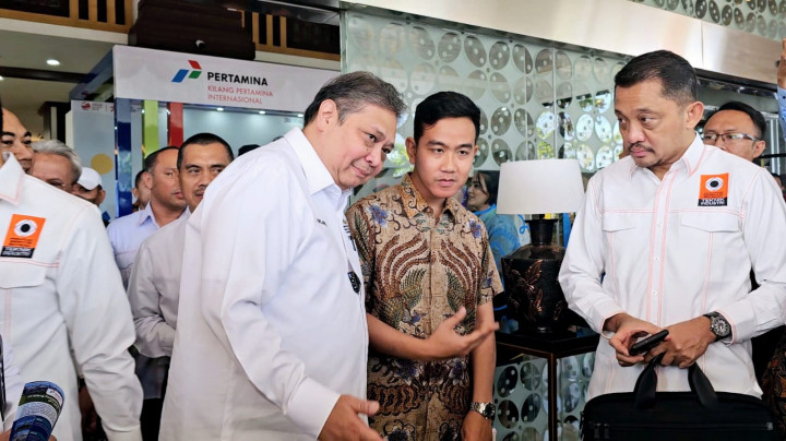 Gibran Sebut Pertemuan dengan Airlangga Tak Bahas Koalisi