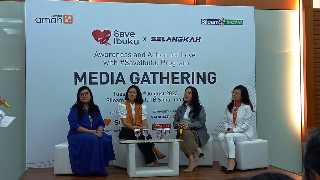 Konferensi pers pembukaan kampanye #SaveIbuku dan Selangkah untuk Cegah Kanker Payudara. Dok. Aulia/Medcom