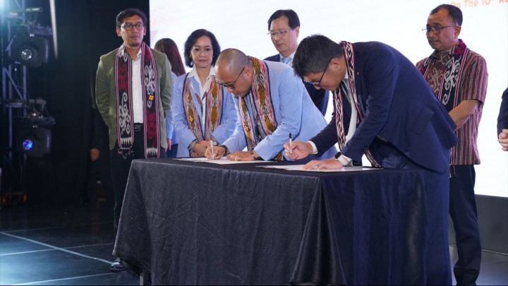 Studi Proyek Terowongan Bawah Laut Jalan Tol IKN, HK Gandeng Daewoo