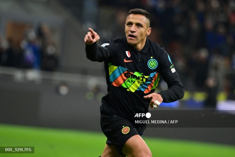 Penyerang Inter Milan, Alexis Sanchez (AFP/Miguel Medina)
