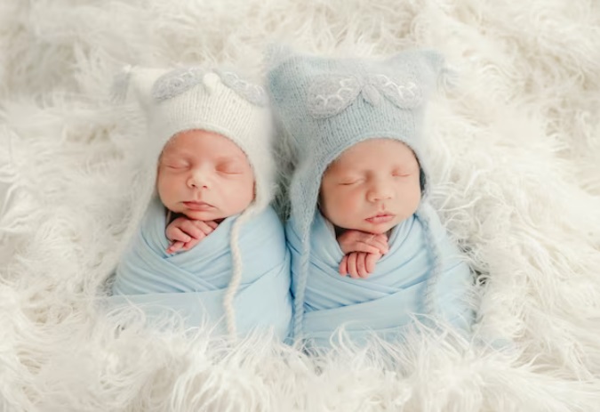 Mudah dan Nyaman, Begini Trik Menyusui Bayi Kembar