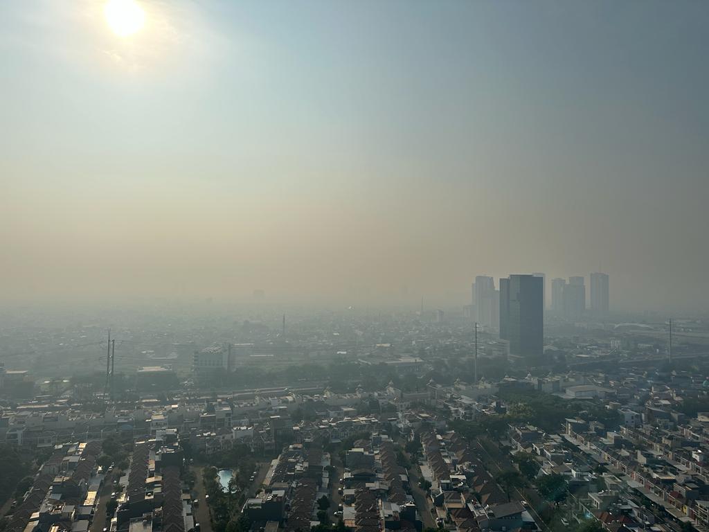 Ilustrasi polusi udara Jakarta. Foto: Medcom.id/Husen.