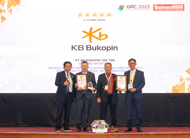 Selamat! KB Bukopin Raih 3 Penghargaan GRC & Performance Excellence Awards 2023