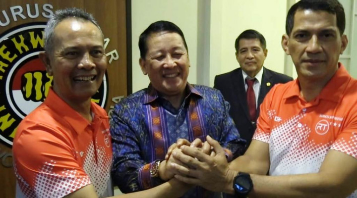 28 Pengrov TI Dukung Richard Tampubolon Pimpin PB Taekwondo Indonesia