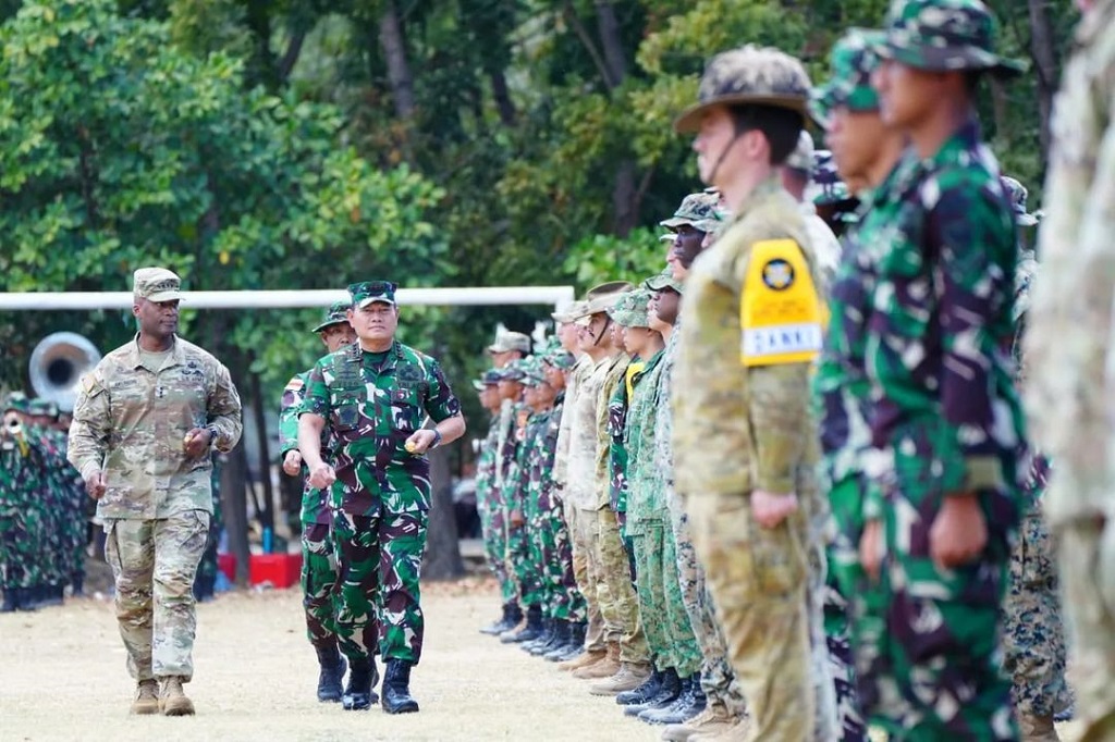Panglima TNI Buka Latihan Super Garuda Shield 2023
