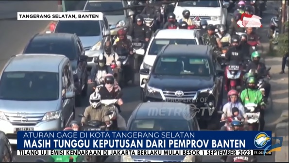 Wacana Ganjil-Genap di Tangsel Masih Tunggu Instruksi Pemprov Banten