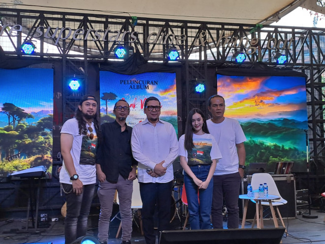 Peluncuran album Nyanyian Anak Negeri – Pusaka Nusantara (Foto: instagram)