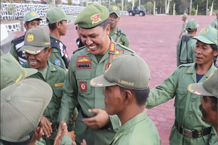 Peran Satlinmas Dioptimalkan dalam Pengamanan Pemilu 2024 di Lamandau