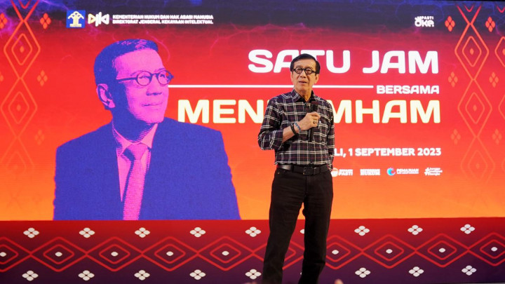 Menkumham Diskusi dengan UMKM Bali Bahas Kekayaan Intelektual dan Kemudahan Usaha