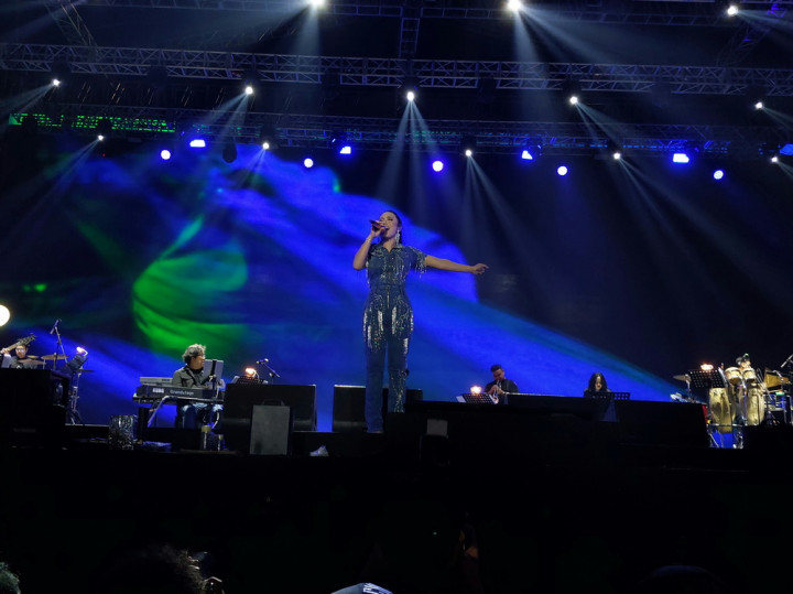 Kris Dayanti Tampil di Synchronize Festival 2023, Penonton Teriak: Mas Anang Mana?