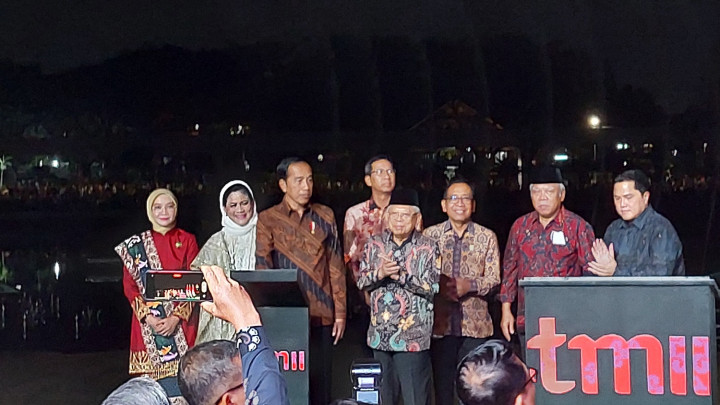 Usung Ruang Terbuka Hijau, Presiden Resmikan TMII Usai Direvitalisasi
