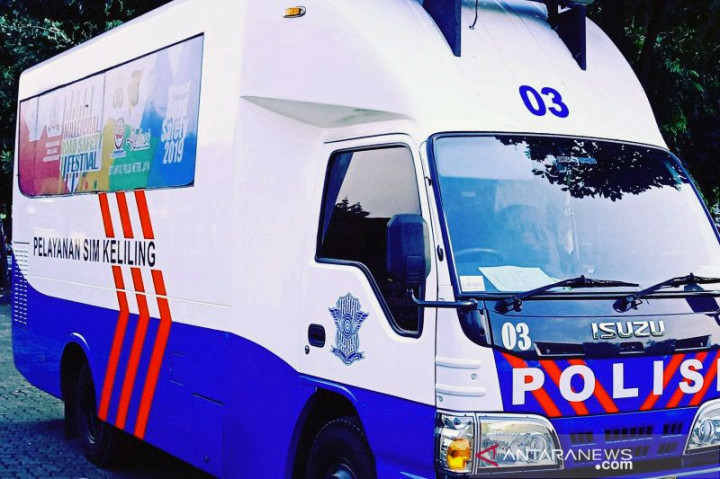 Daftar Layanan SIM Keliling di DKI yang Beroperasi Hari Ini