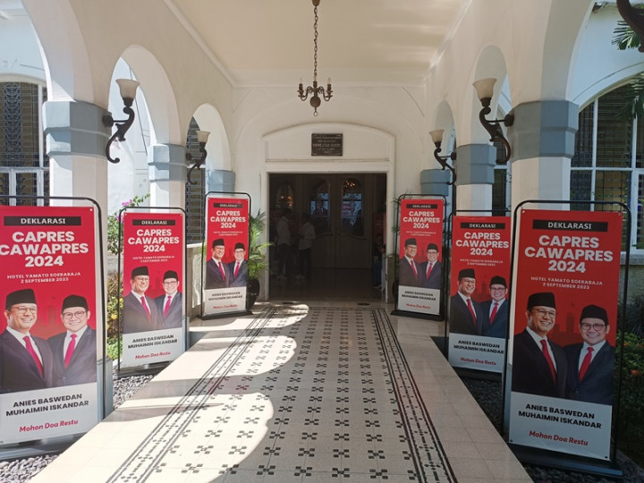 Puluhan Kiai dan Nyai dari Jatim dan Jateng Hadiri Acara Deklarasi Anies-Muhaimin