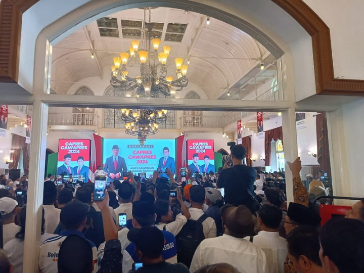 Surya Paloh Ajak Cak Imin Menang saat 'Melamar'