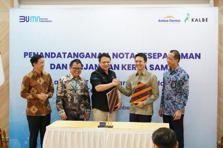 Kimia Farma & Kalbe Sinergi Layanan Kesehatan Berbasis Digital