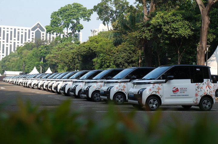 KTT ASEAN Di Jakarta Dapat Dukungan 'Pasukan' Mobil Listrik