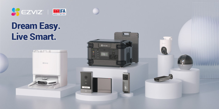 Ezviz Hadir di IFA Berlin 2023, Pamer Inovasi Pendukung Gaya Hidup Moderen dan Cerdas