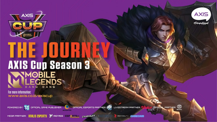 Axis Cup Season 3 Buka Pendaftaran Turnamen Mobile Legends, Ayo Ikut Daftar!