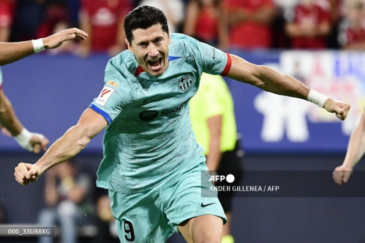 Barcelona Kewalahan Ladeni Osasuna