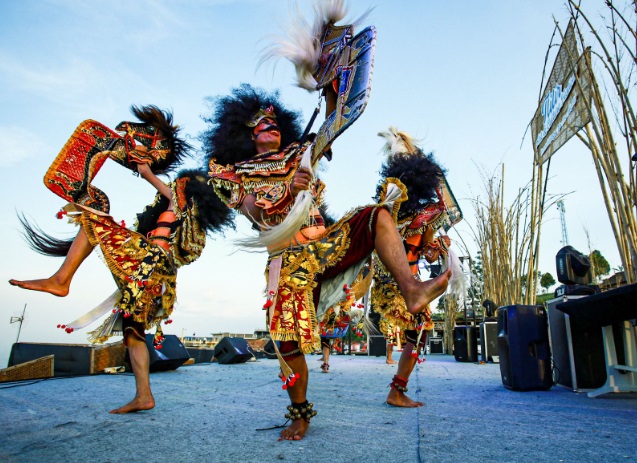 Atraksi kuda lumping di gelaran Tlilir Art & Culture Festival. Dok, Ist