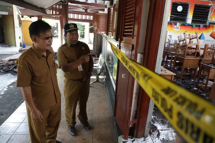 Kebakaran, Kegaiatan Belajar di SDN Dr. Soetomo V Surabaya Dialihkan via Daring