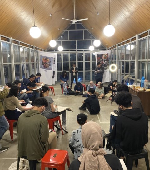 Anggota komunitas Ilustrasee, sering juga dipanggil Gengsee kini semakin berkembang. (Foto: Dok. Istimewa)