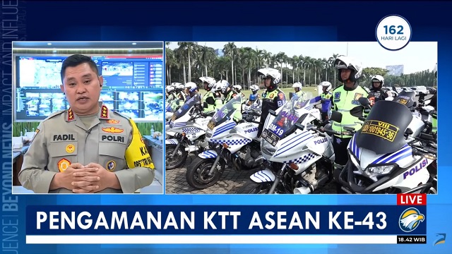 Polri Terjunkan 6.182 Personel untuk Amankan KTT ke-43 ASEAN