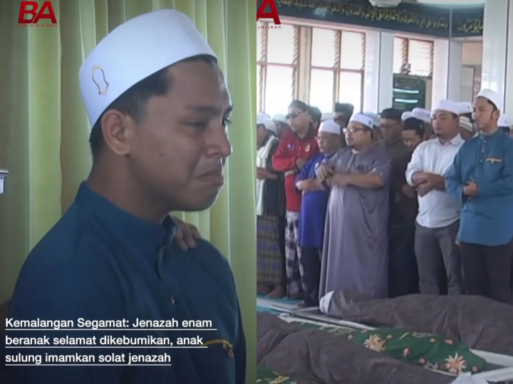 Viral! Kisah Pilu Anak Sulung di Malaysia Jadi Imam Salat Jenazah Orang Tua dan Empat Adik