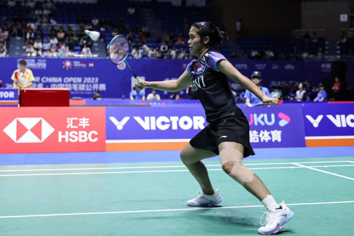 China Open 2023: Terganggu Cedera, Gregoria Langsung Gugur di Babak Pertama