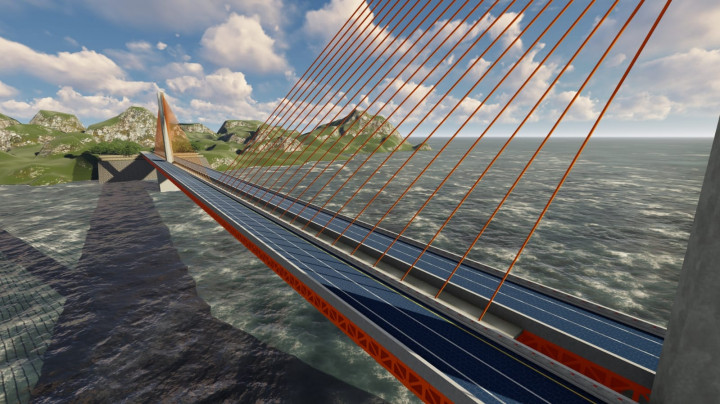 Mahasiswa ITS Buat Inovasi Jalan Berlapis Panel Surya pada Jembatan