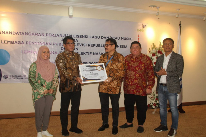 Bayar Royalti Musik Sesuai Tarif Menteri, LMKN Berikan Apresiasi untuk TVRI