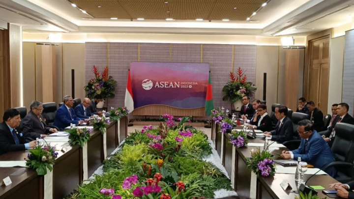 Bertemu Presiden Bangladesh, Jokowi Sampaikan Pertumbuhan Perdagangan Meningkat Pesat
