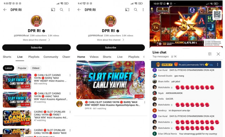 Akun YouTube Diretas, DPR Ambil Tindakan Hukum