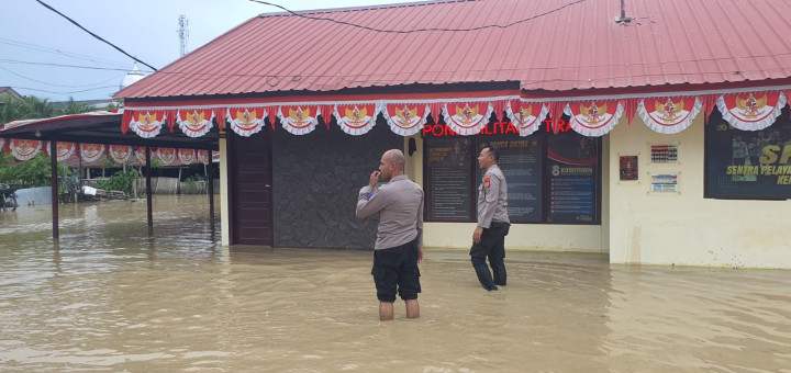 Perkantoran hingga Sekolah di Aceh Utara Terendam Banjir