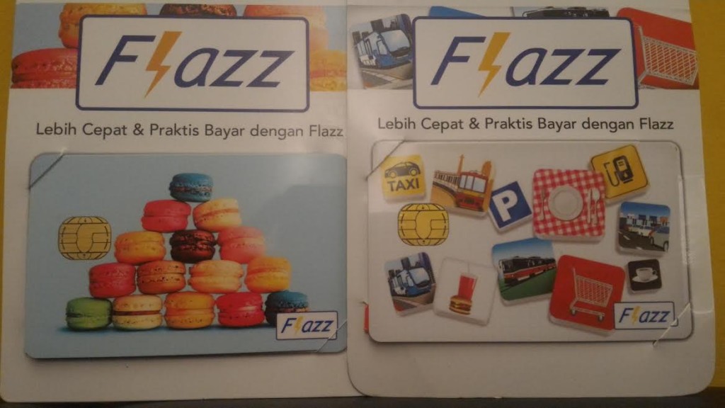 Kartu Flazz BCA.